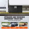SucceBuy Boîte à outils sous le plancher du camion, 30" x Voir les images du produit 2