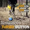 Akku Laubbläser mit 2× 6000mAh Akkus & Ladegerät, 5+1 Produktbild-Vorschau 2