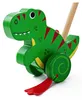 BigJigs Holz Schiebestab T-Rex Dinosaurier Spielzeug für Produktbild-Vorschau 1
