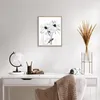 Gerahmtes Poster - Rahmen in heller Eiche - Verwelkt Blumen Produktbild-Vorschau 6