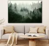 MuchoWow® - Leinwandbilder - Wald - Nebel - Bäume - Natur, Produktbild-Vorschau 6