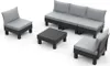 Zahradní nábytek Elements 5místný - Graphite Náhled obrázku produktu 2
