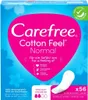 Carefree Slipeinlagen Baumwolle Feel Normal ohne Duft, 56 Produktbild-Vorschau 1