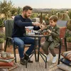 Zestaw mebli ogrodowych balkon taras 3-częściowy komplet Podgląd zdjęcia produktu 4
