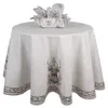 Clayre & Eef Ofenhandschuh 18x30 cm Beige Baumwolle Hirsch Produktbild-Vorschau 3