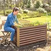 Outsunny Hochbeet Blumenhochbeet witterungsbeständig, aus Produktbild-Vorschau 3