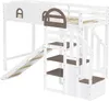 okwish Etagenbett, Kinderbett  Holzbett 90x200cm, Mit Produktbild-Vorschau 8
