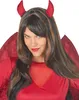A woman wearing a devil costume with horns and wings. Náhľad obrázku produktu