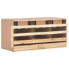 Hniezdo pre sliepky 3 priehradky 96x40x45 cm borovicové Náhľad obrázku produktu 2