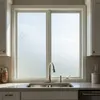 A kitchen sink and window with frosted film. Produktbild-Vorschau