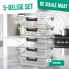 Avalo Vershoudbakjes Glas - Meal Prep Bakjes - Productafbeelding-voorbeeld 7