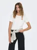 ONLY Einfarbiges T-Shirt mit Brand Herz Basic Kurzarm Produktbild-Vorschau 7