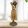 afrikanische tanzende mädchen-figur mit gitarre – Produktbild-Vorschau 6