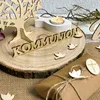 Oblique Unique Schriftzug Kommunion aus Holz 2er Set als Produktbild-Vorschau 3