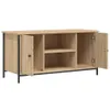 vidaXL TV skrinka Sonoma dub 100x40x50 cm odvodený výrobok Náhľad obrázku produktu 5