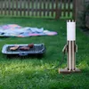 Wegeleuchte Wegelampe Edelstahl 2 Steckdosen Höhe 80cm Produktbild-Vorschau 4