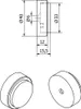 Türstopper Edelstahl Ø 40 - 60 mm - verschiedene Varianten Produktbild-Vorschau 4
