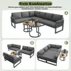 Modulares Gartenlounge-Set für 5-6 Personen, mit Produktbild-Vorschau 8