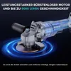 125mm akumulátorová úhlová bruska, bezkartáčový motor, Náhled obrázku produktu 5