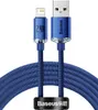 Baseus Blitzladekabel USB-Lightning 2m Blau Produktbild-Vorschau 22