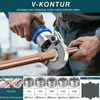 5 Stück V-Kontur Pressbacke, Pressbackeneinsatz für Produktbild-Vorschau 3