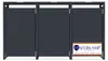 Mülltonnenbox 3er KUBUS | HxBxT 116x199x80 cm | für 3x Produktbild-Vorschau 1