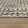 In- & Outdoor Flachgewebe Teppich Sisal Optik Natürlicher Produktbild-Vorschau 3