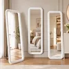 Spiegel op standaard, 160x50 cm, witte spiegel met een Productafbeelding-voorbeeld 10