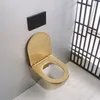 WC sospeso senza bordo in ceramica WC sospeso + sedile soft Anteprima dell’immagine prodotto 4