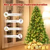 COSTWAY 195cm LED umělý vánoční stromek, vánoční stromek s Náhled obrázku produktu 5