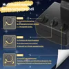 Diagram showing the different modes and settings of a motion sensor. Produktbild-Vorschau
