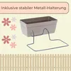 Blumenkasten Balkon 3er Set Balkonkasten mit Halterung Produktbild-Vorschau 4