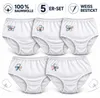 Damen Taillenslip 5er-Pack aus 100 % Baumwolle,  Weiß-L Produktbild-Vorschau 2