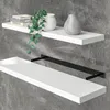 Casaria Mensola da Parete Legno 90cm Supporto 50-110cm Anteprima dell’immagine prodotto 1