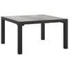 vidaXL 6-tlg. Garten-Lounge-Set Schwarz und Grau Poly Produktbild-Vorschau 10