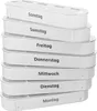 WELLGRO Tablettenbox 7 Tage 4 Fächer – Pillenbox & Produktbild-Vorschau 3