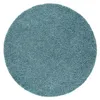 Teppich SOFFI Kreis shaggy 5cm blau Blau rund 80 cm Produktbild-Vorschau 2