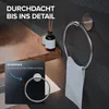 ovimar Handtuchring Bovbjerg rund | Edelstahl Silber | Produktbild-Vorschau 4