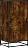 vidaXL Stojan na topánky smoke oak 48x38x97,5 cm materiál Náhľad obrázku produktu 1