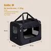 Faltbare Hundebox M 60x44x42cm, Robuste Transportbox Auto Produktbild-Vorschau 2