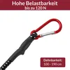 DEUBA 2x Spanngummi mit Karabiner Haken Gepäckspanner Produktbild-Vorschau 3