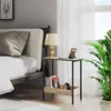 A bedside table next to a bed in a bedroom setting. Produktbild-Vorschau