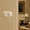 Interrupteur encastré porcelaine Retro Rotary, double, Voir les images du produit 4