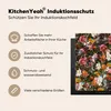 KitchenYeah© Herdabdeckplatte Blumen - Schmetterling - Produktbild-Vorschau 6