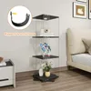 ProximaX Skleněná vitrína o 360° otočná, černá, se 3 Náhled obrázku produktu 7