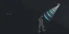 A person walks away from a security camera mounted on a wall, with motion detection waves emanating from the camera. Anteprima dell’immagine prodotto