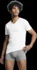 Puma Herren V-Neck Shirts 4er Pack White Weiss Baumwolle Produktbild-Vorschau 13