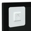 vidaXL Wandspiegel 2 Stk. Schwarz 100x40 cm Metall Produktbild-Vorschau 6