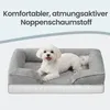FEANDREA Orthopädisches Hundebett M, abnehmbarer Bezug, Produktbild-Vorschau 15