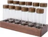 12pcs Kaffeebohnen Lagerung Röhren Glas versiegelt Produktbild-Vorschau 5